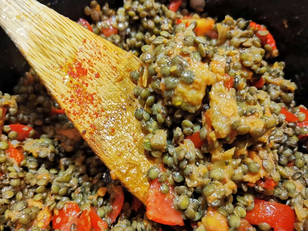 Lauwarmer Linsensalat mit Thunfisch und Tomate - Maître Philippe & Filles