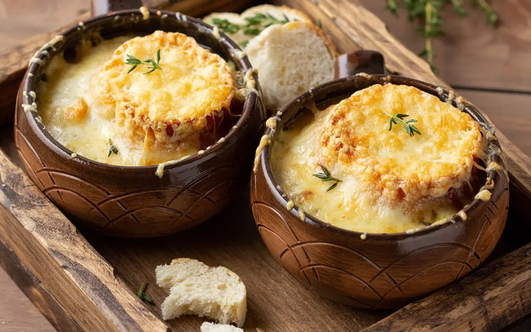 Zwiebelsuppe mit milder Cevennen-Zwiebel