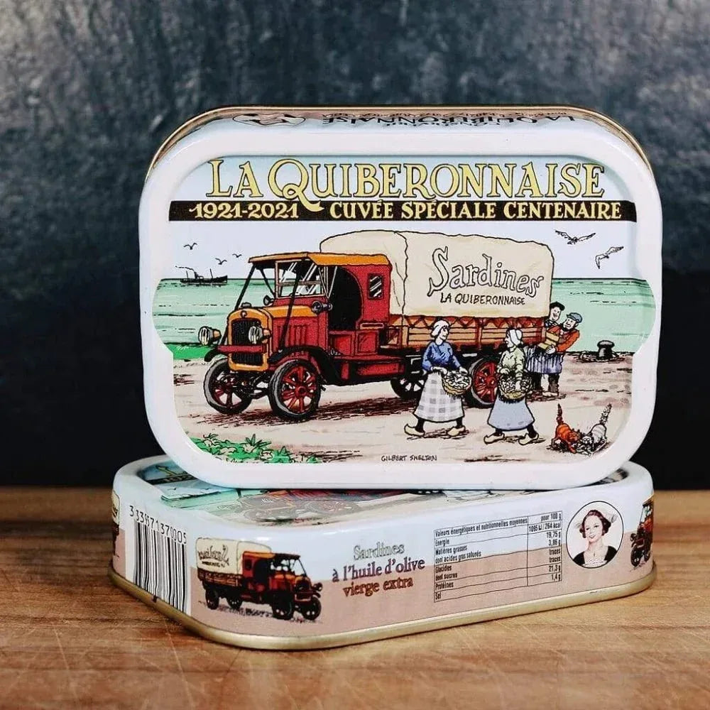 Jahrgangssardinen La Quiberonnaise - Maître Philippe & Filles