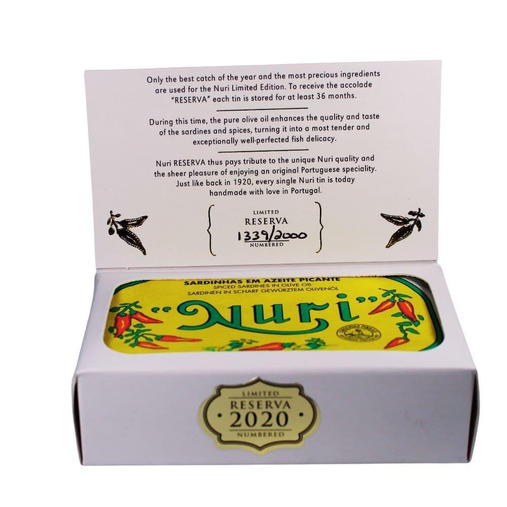 Jahrgangssardinen Nuri - Maître Philippe & Filles