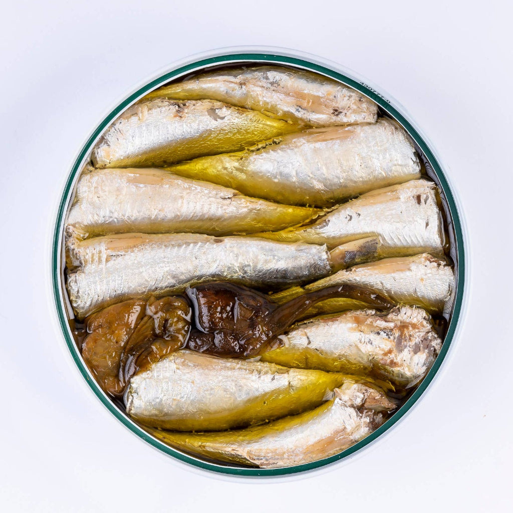 Sardinillas mit Pimiento de Padrón 10–14 Stück La Curiosa