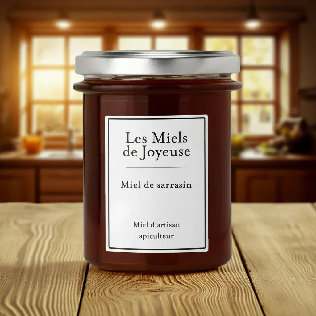Buchweizenhonig aus der Touraine - Glas 250g - Miels de Joyeuse - Maître Philippe & Filles