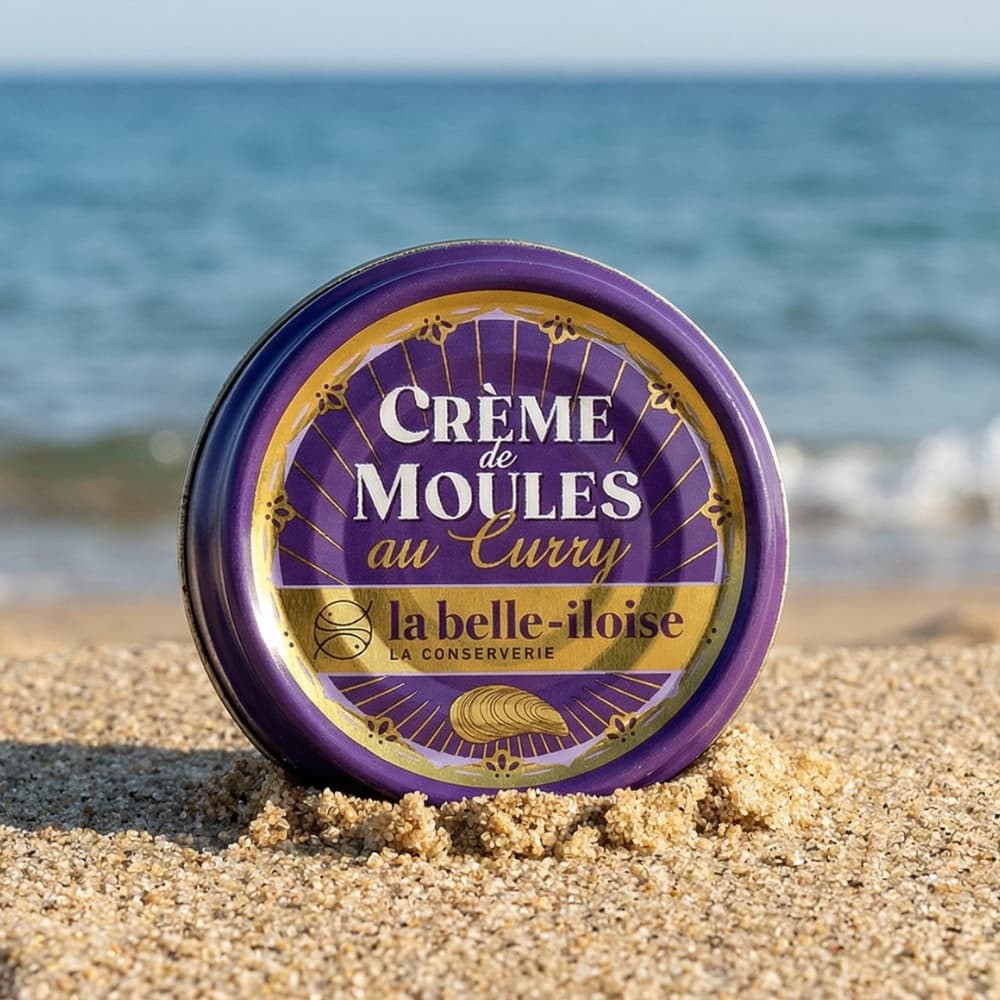 Bretonische Muschelcreme mit Curry Belle Iloise