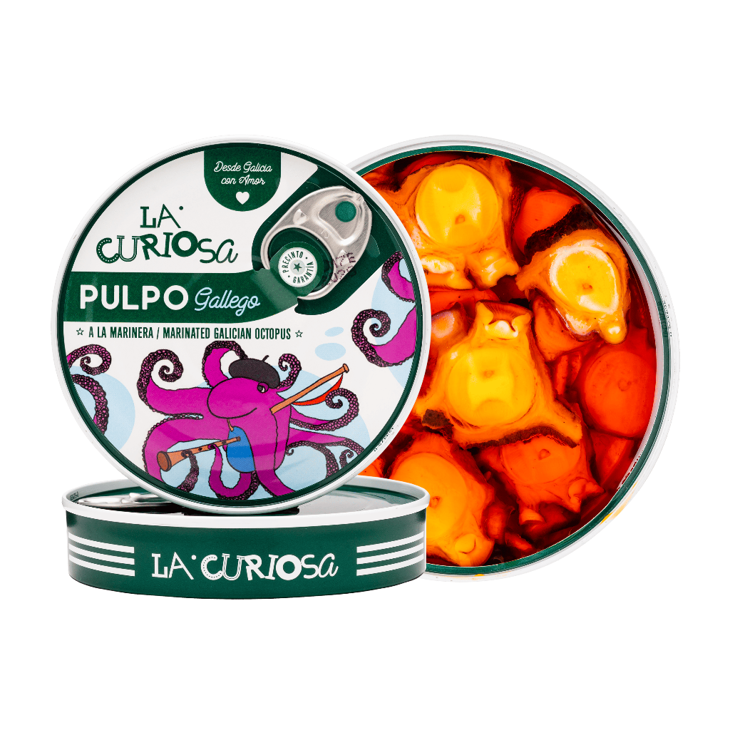 Pulpo Gallego a la Marinera (Galicischer Oktopus in Marinade)