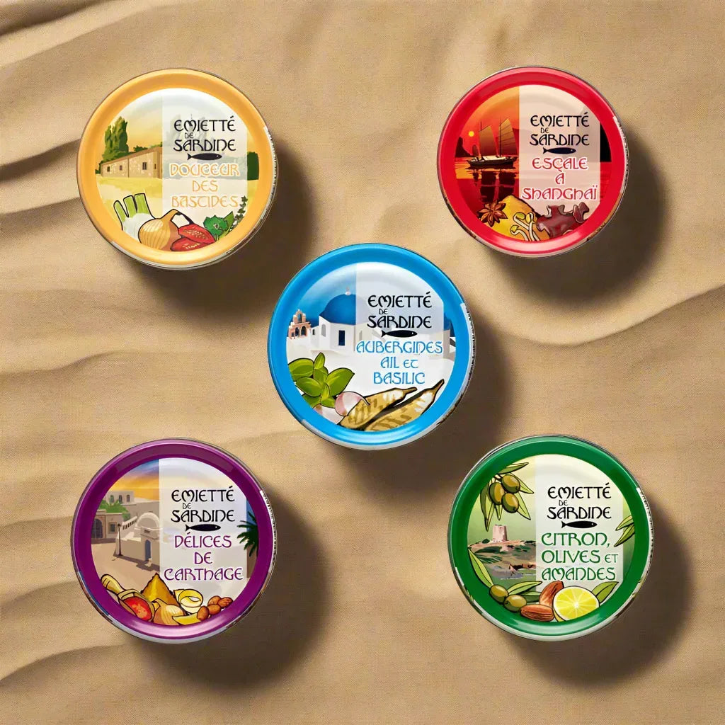 Kollektion 5 Émiettés von der Sardine La Belle-Iloise - Belle Iloise - Maître Philippe & Filles