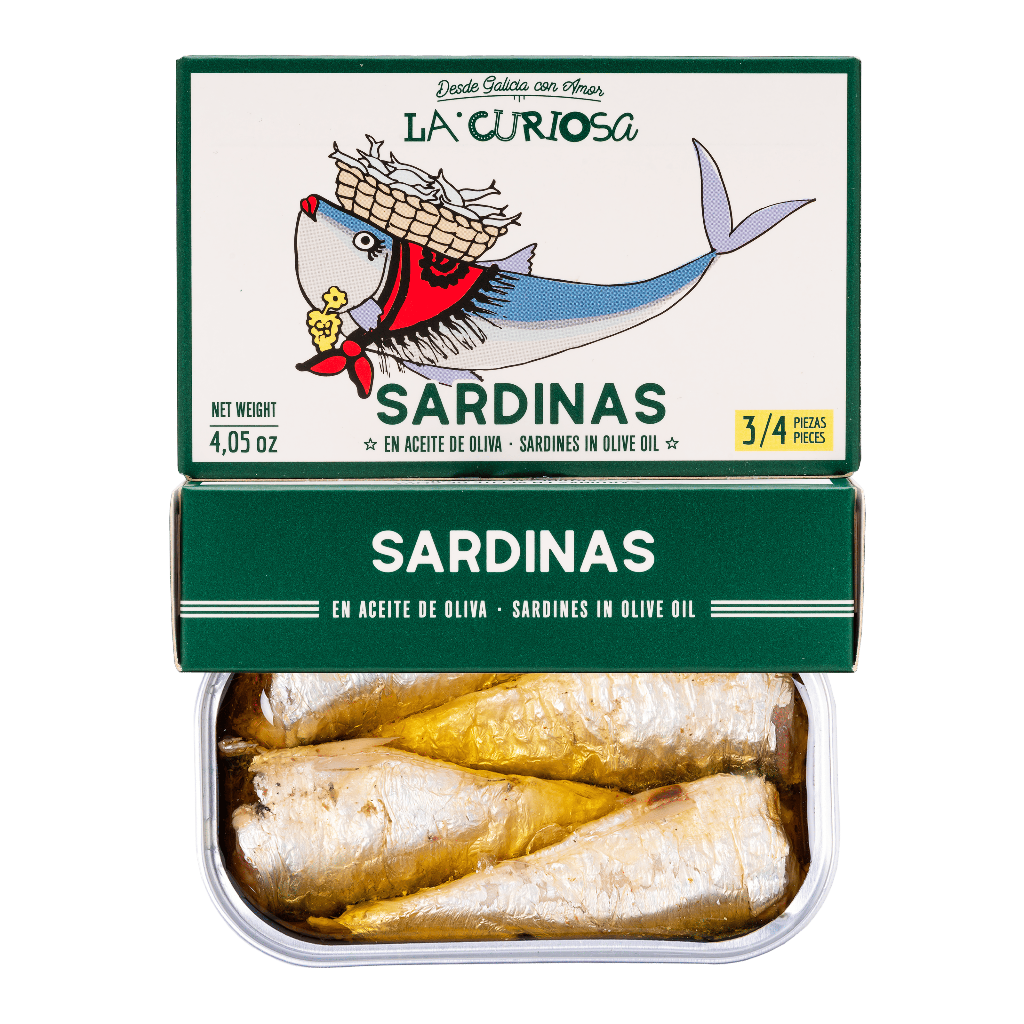 Sardinen in Olivenöl La Curiosa Jahrgang 2021