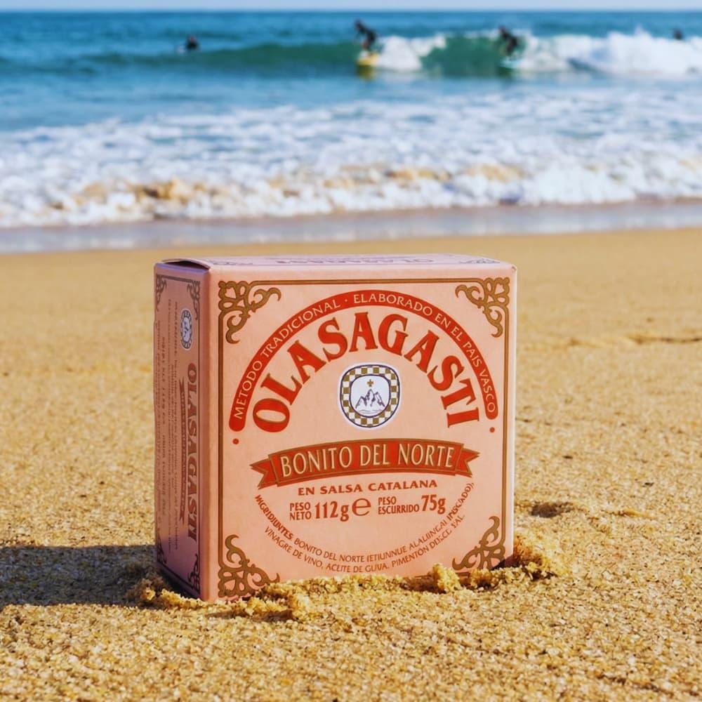 Weißer Thunfisch – Bonito del Norte- in katalanischer Sauce 120g - Conservas Olasagasti - Maître Philippe & Filles