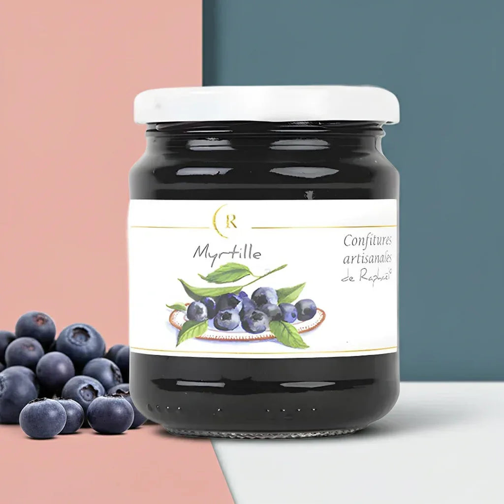 Heidelbeer-Konfitüre 250g - Confitures de Raphaël - Maître Philippe & Filles