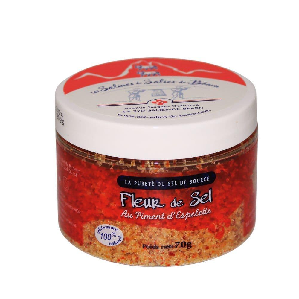 Fleur de Sel de Salies-de-Béarn 70g mit Piment d'Espelette - Salines de Salies-de-Béarn - Maître Philippe & Filles
