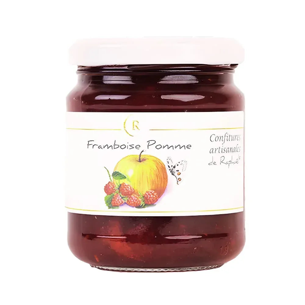 Himbeer-Apfel Konfitüre 250g - Confitures de Raphaël - Maître Philippe & Filles