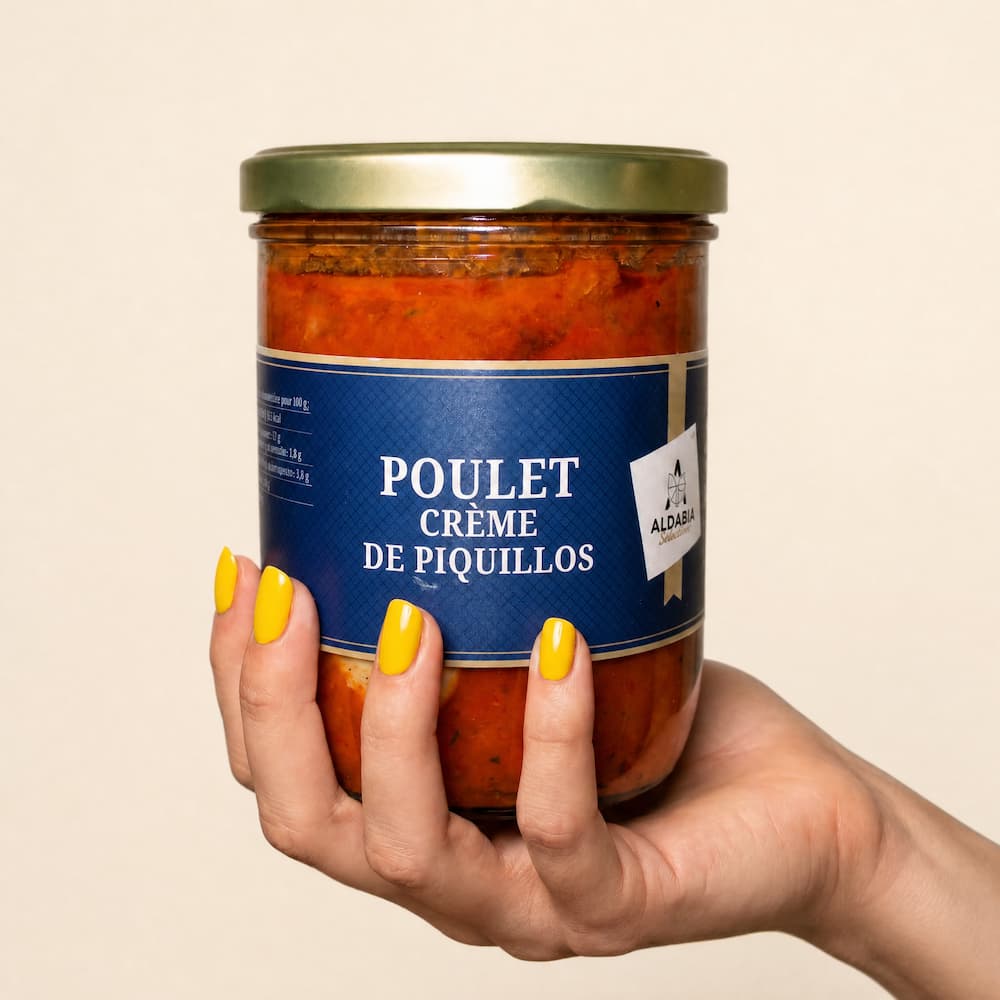 Hühnchen in Piquillos-Crème 840g