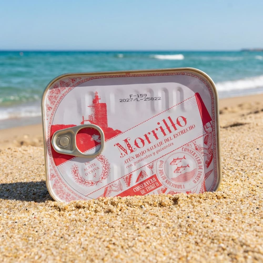 Morrillo vom wilden roten Thunfisch aus Tarifa in Olivenöl Conservera de Tarifa