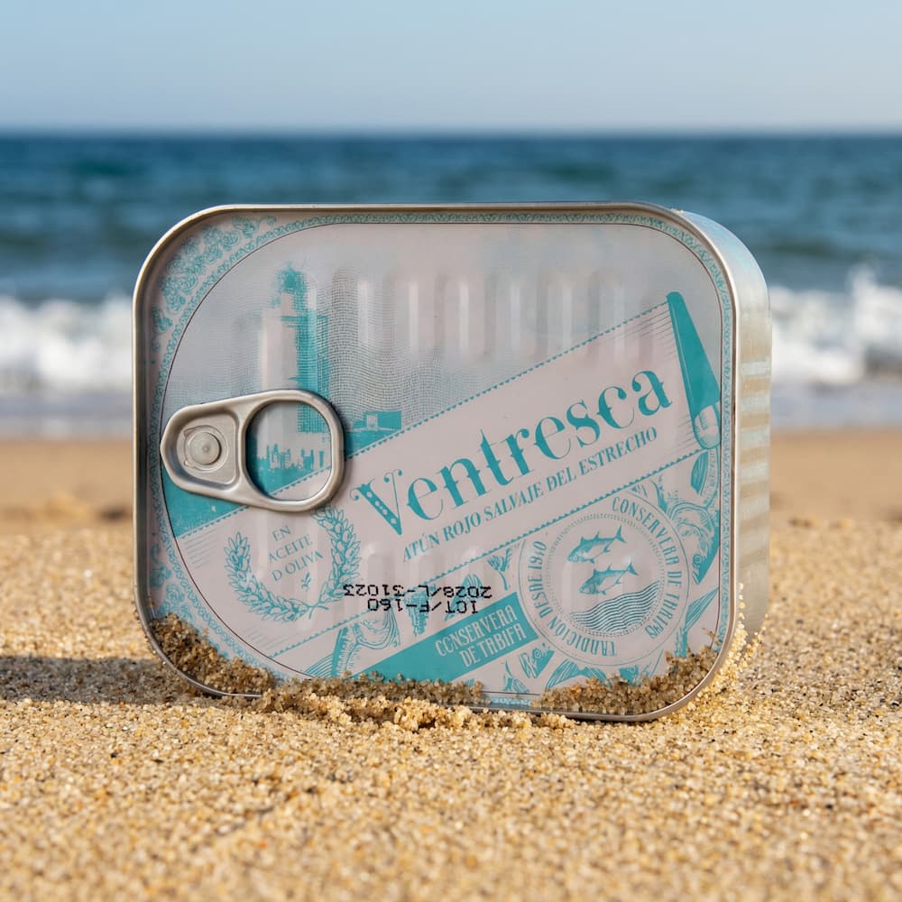 Ventresca vom wilden roten Thunfisch aus Tarifa in Olivenöl Conservera de Tarifa