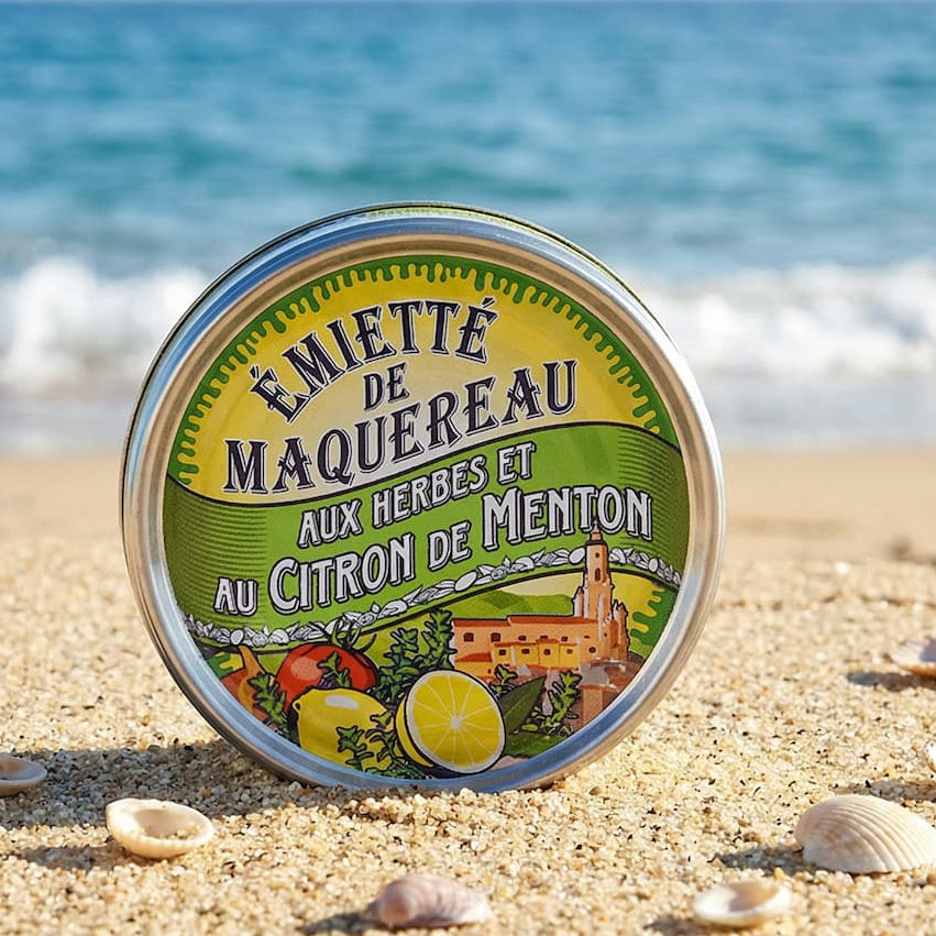 Émietté der Makrele mit Zitronen aus Menton Belle Iloise