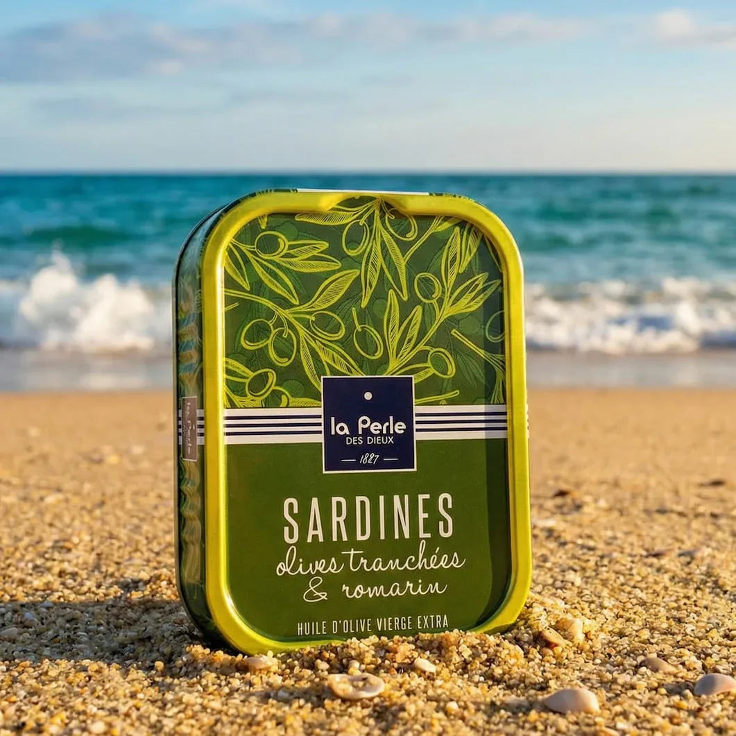 Sardinen mit Oliven und Rosmarin Perle des Dieux