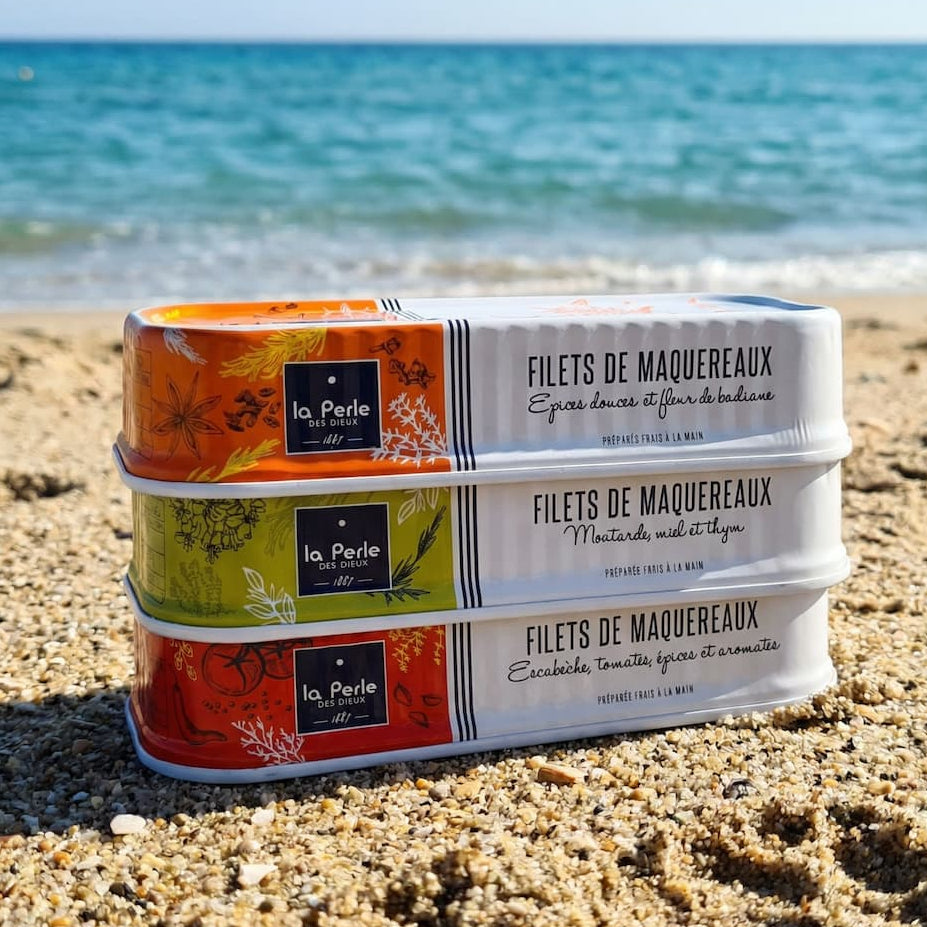 Makrelenfilet-Trio "La Perle des Dieux" - Drei maritime Geschmackswelten