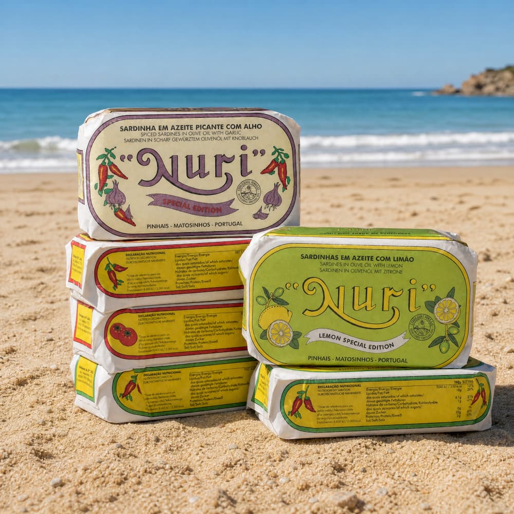 Kollektion 6 Nuri Sardinen aus Portugal Nuri