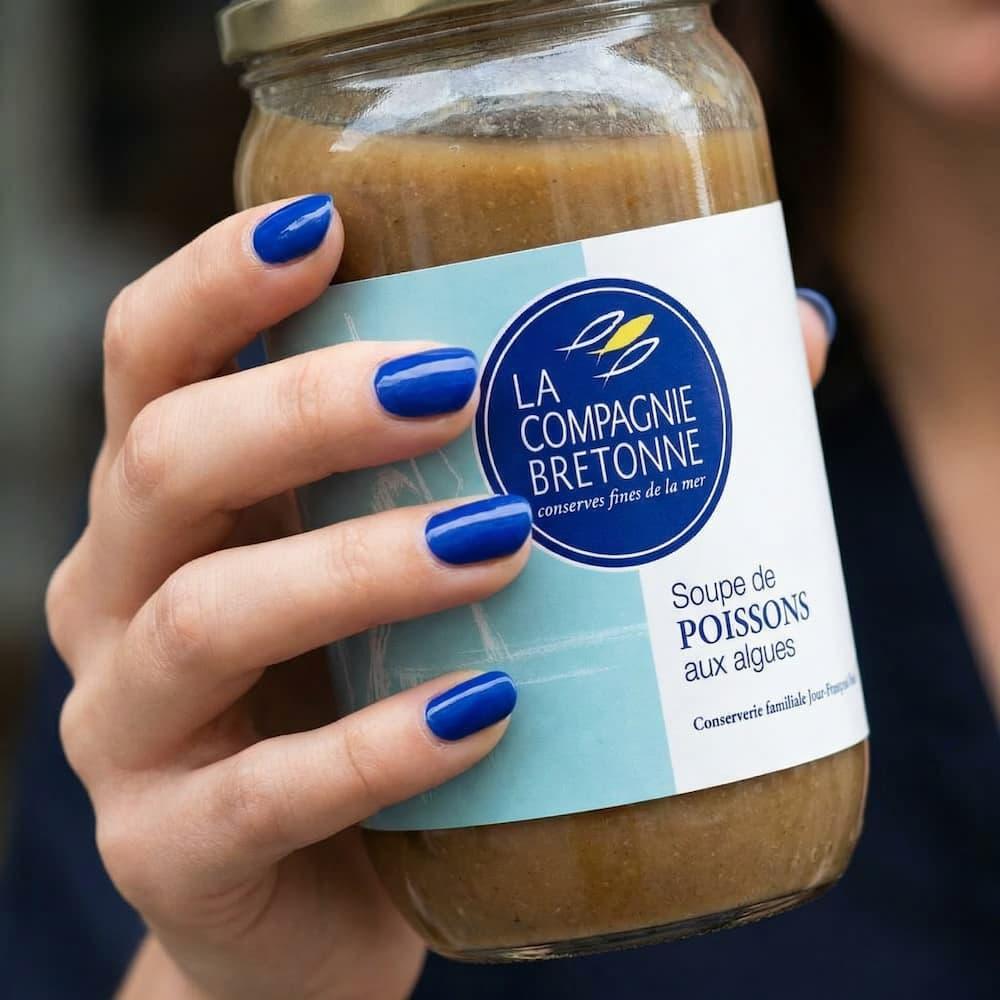 Bretonnische Fischsuppe mit Algen 750g La Compagnie Bretonne