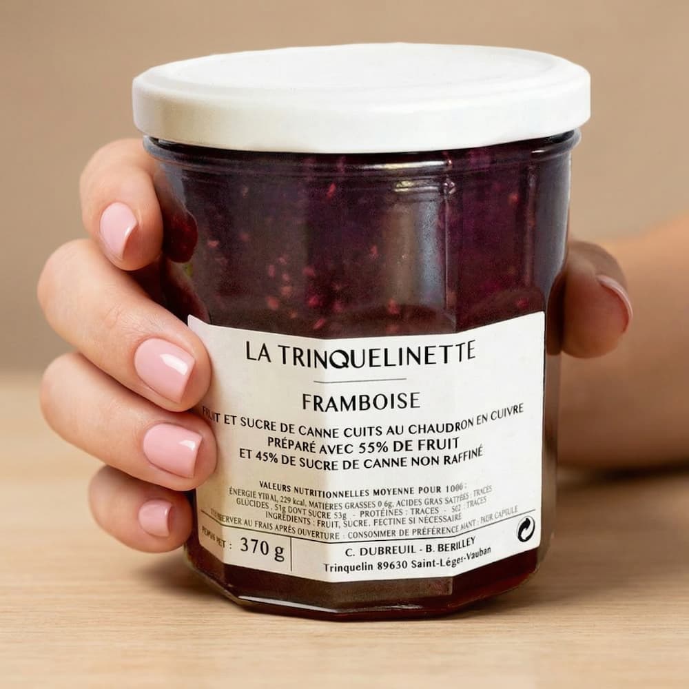 Himbeer-Konfitüre Extra 370g La Trinquelinette
