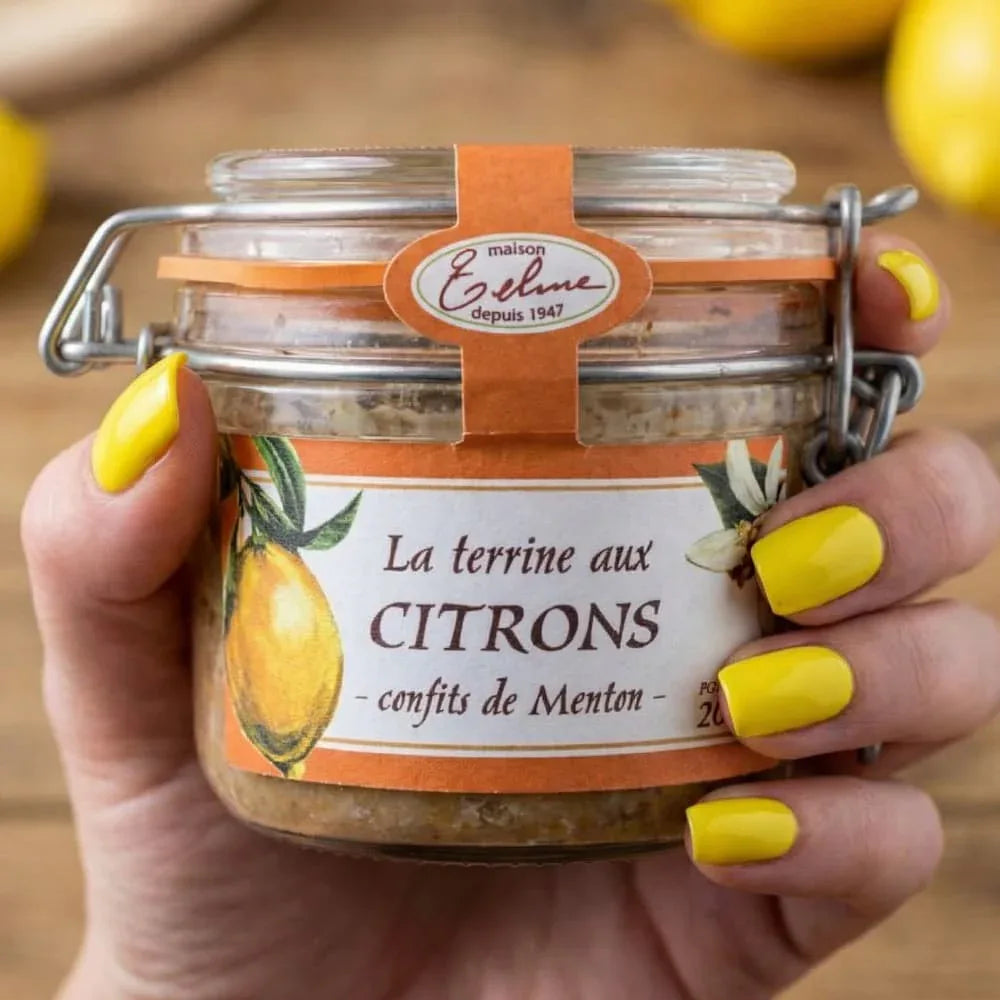 Schweineterrine mit Zitronen aus Menton 200g Maison Telme