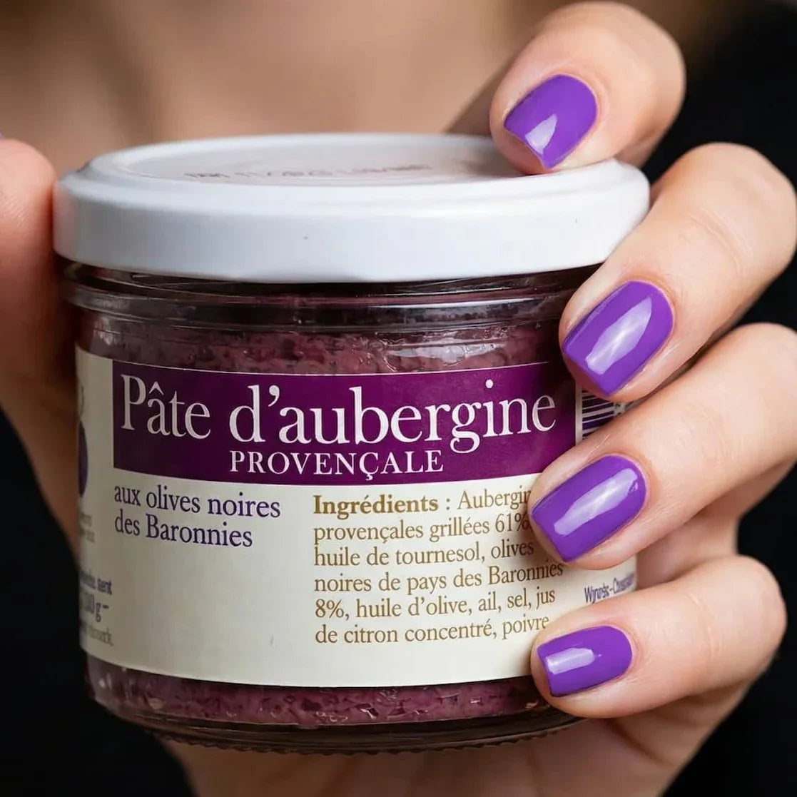 Auberginenpaste mit Oliven aus der Provence Vignolis