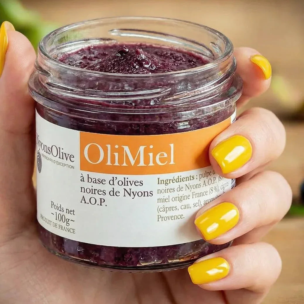 Paste von schwarzen Oliven mit Honig "Olimiel" Vignolis