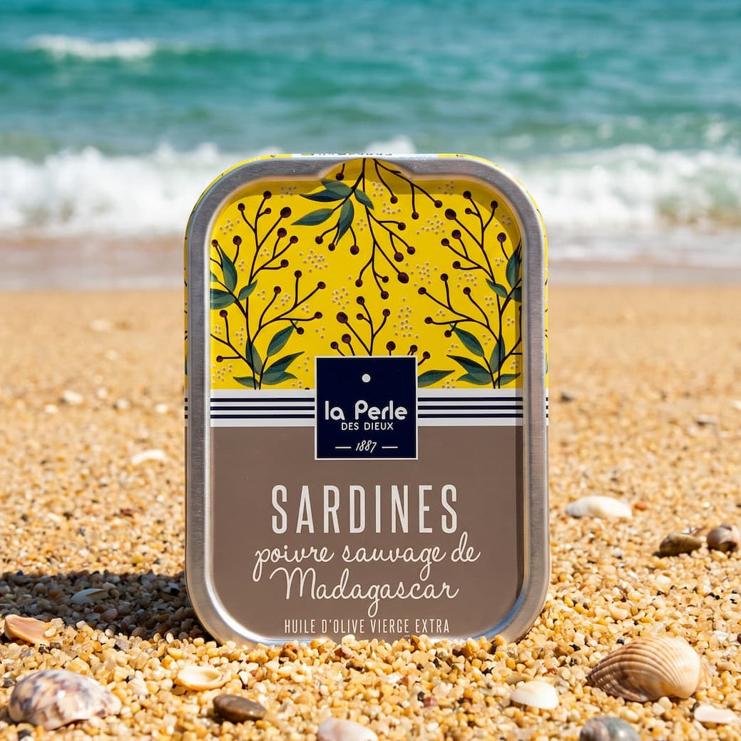 Sardinen mit wilden Pfeffer aus Madagaskar (Voatsiperifery) Perle des Dieux