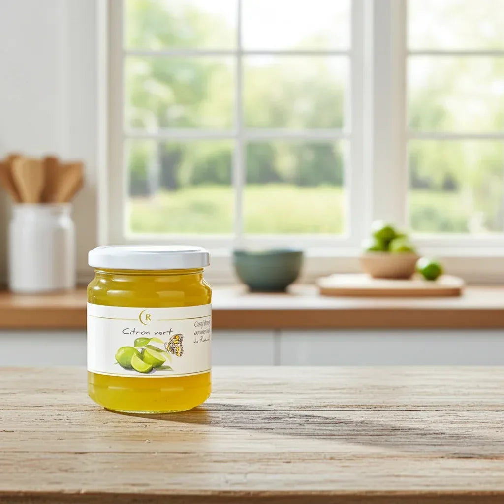 Limetten-Konfitüre 250g - Confitures de Raphaël - Maître Philippe & Filles