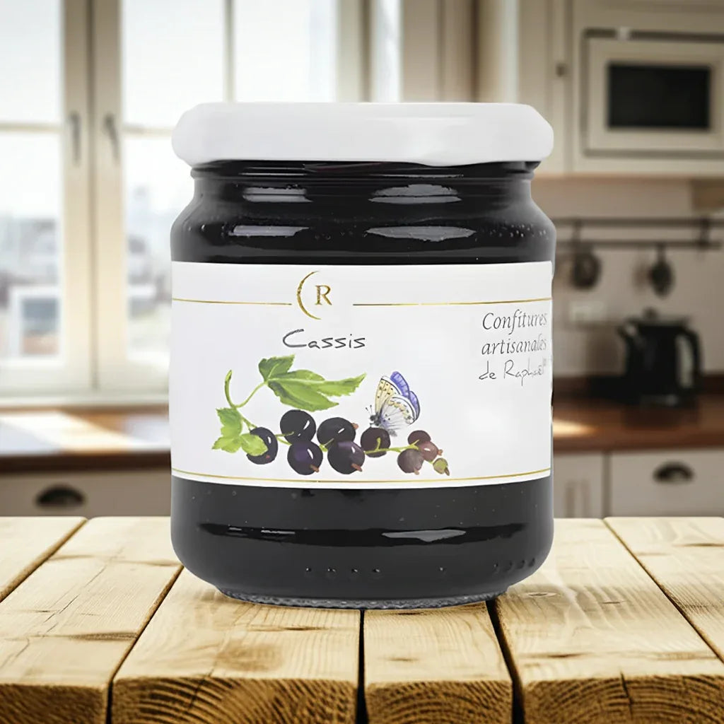 Cassis-Gelée Extra 250g Confitures de Raphaël