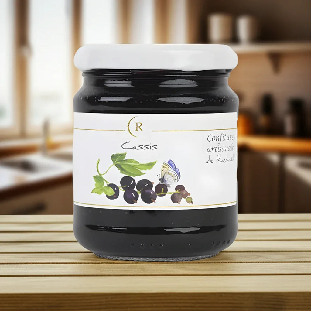 Cassis-Gelée Extra 250g Confitures de Raphaël