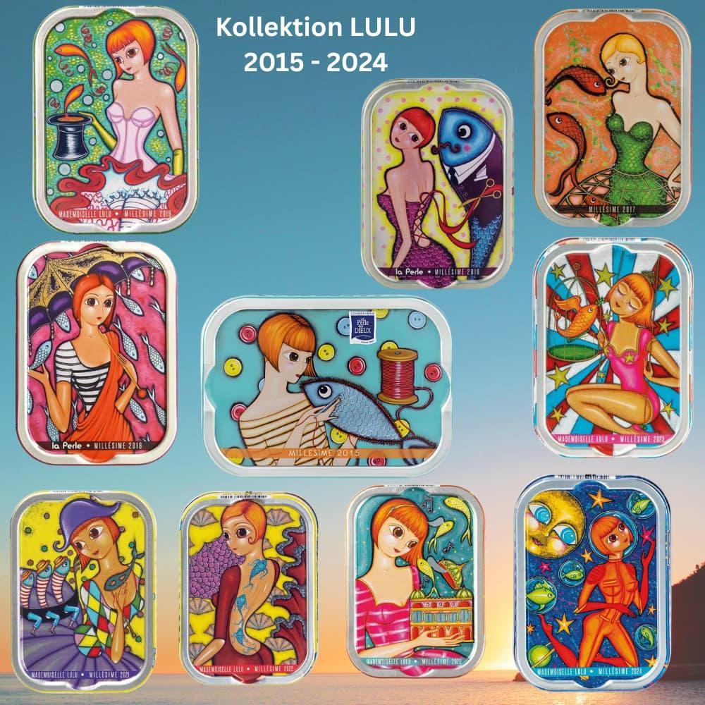 Kollektion "Miss Lulu" 10 Jahrgangssardinen La Perle des Dieux (2015 - 2024) - Perle des Dieux - Maître Philippe & Filles
