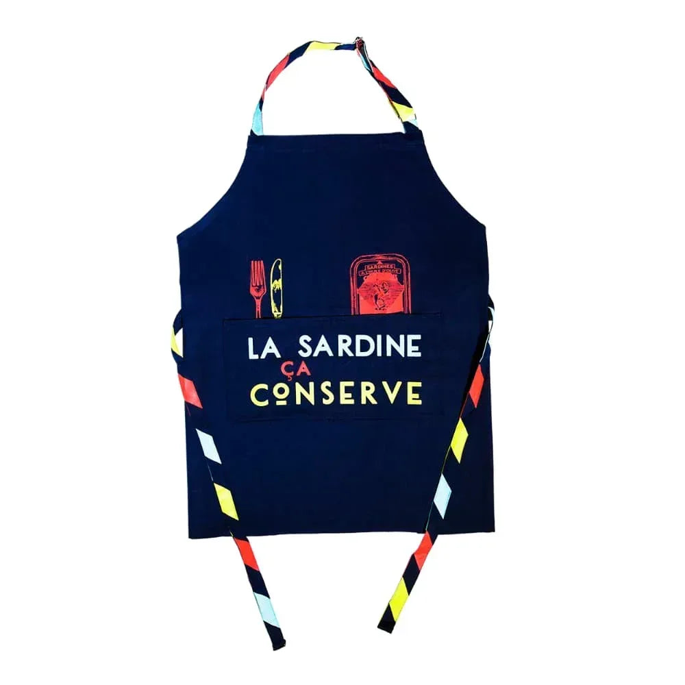 Schürze für Erwachsene - Sardinen machen haltbar! Belle Iloise