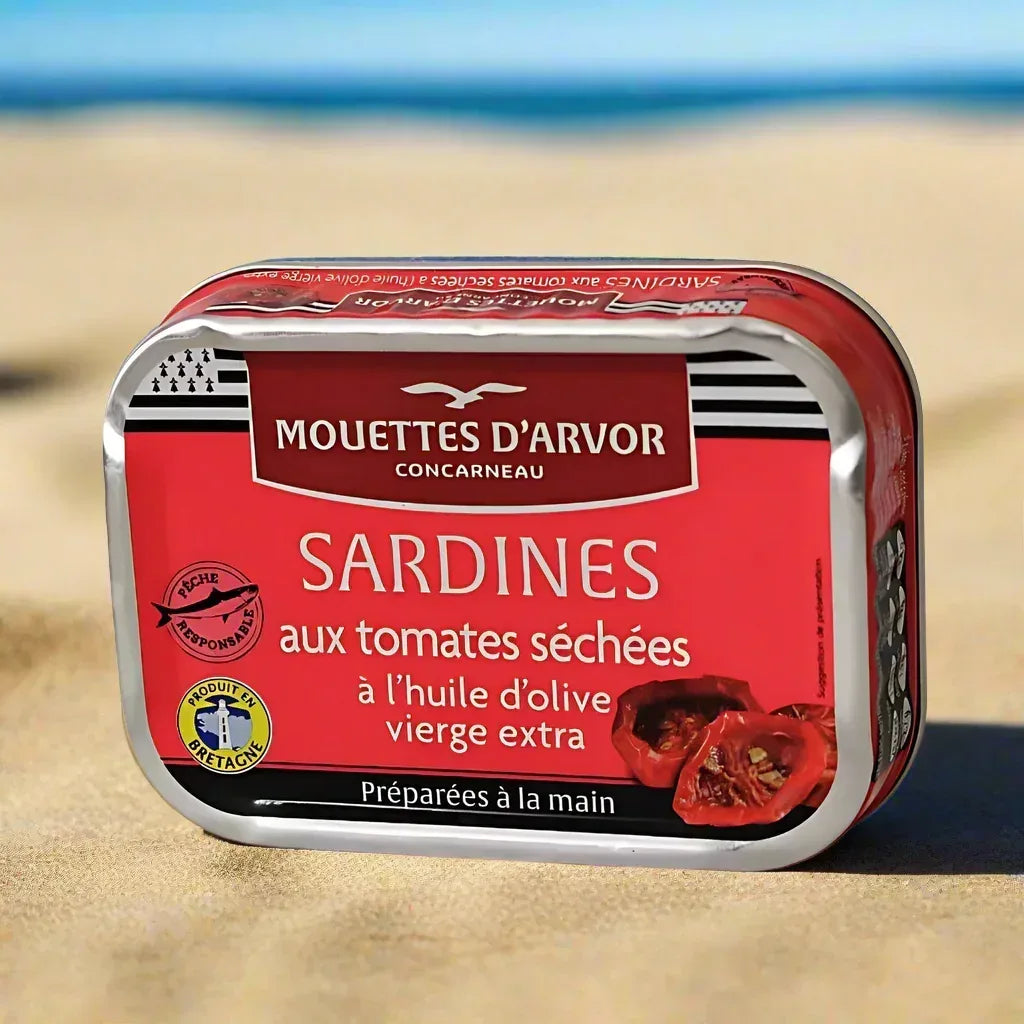 Sardinen mit getrockneten Tomaten in Olivenöl - Mouettes Arvor - Maître Philippe & Filles