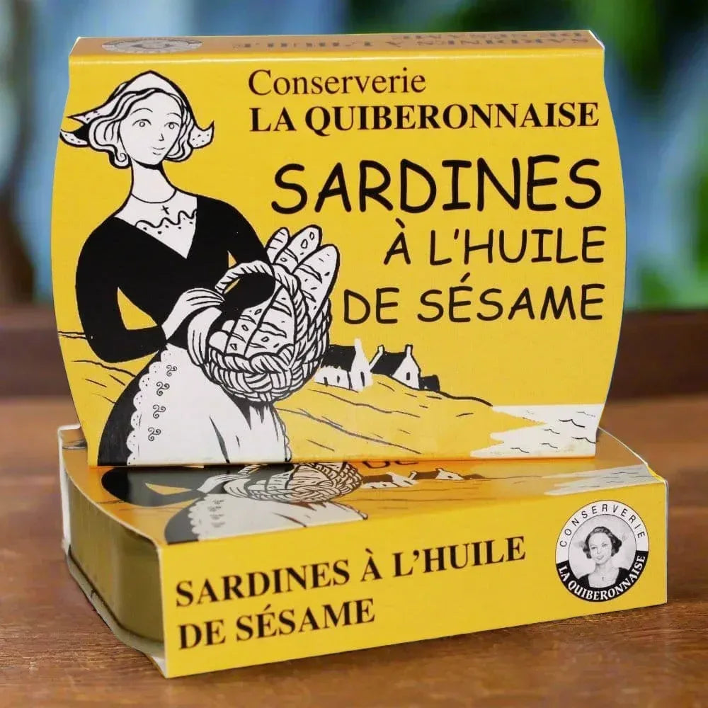 Sardinen in Sesamöl Extra Vergine Quiberonnaise