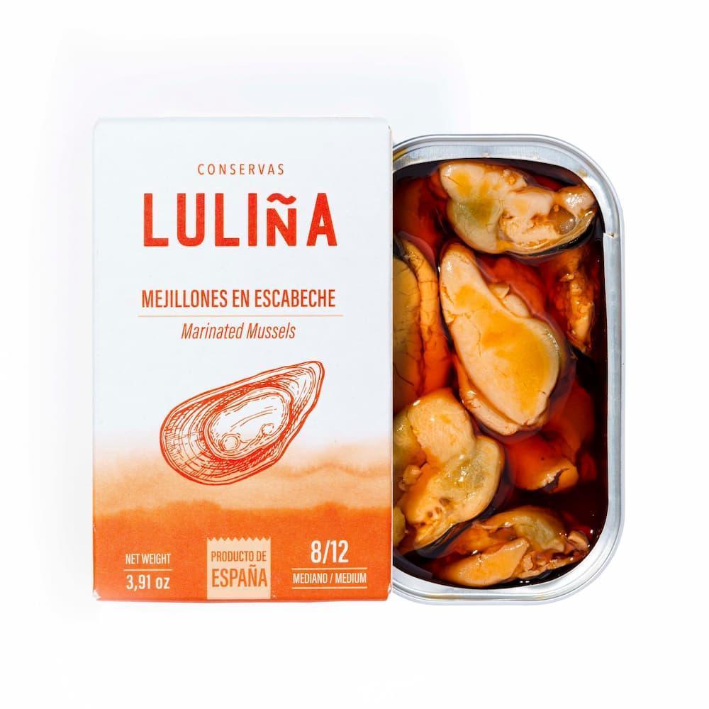 Rías Baixas Gold: Exklusive Kollektion aus Galizien (10 Dosen) Conservas Lulina