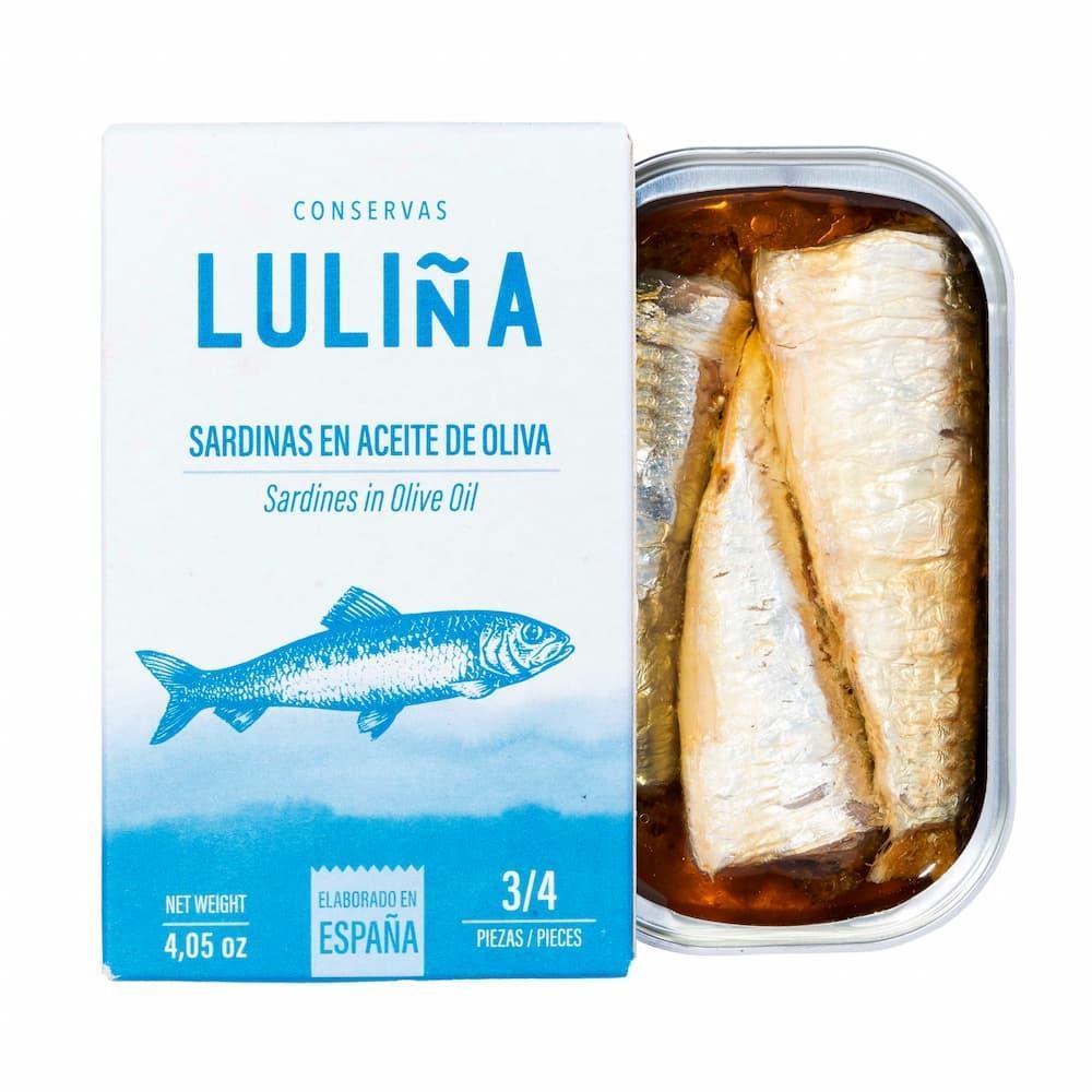 Rías Baixas Gold: Exklusive Kollektion aus Galizien (10 Dosen) Conservas Lulina