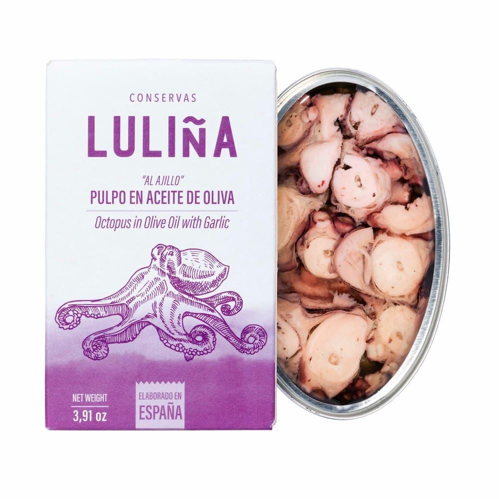 Rías Baixas Gold: Exklusive Kollektion aus Galizien (10 Dosen) Conservas Lulina
