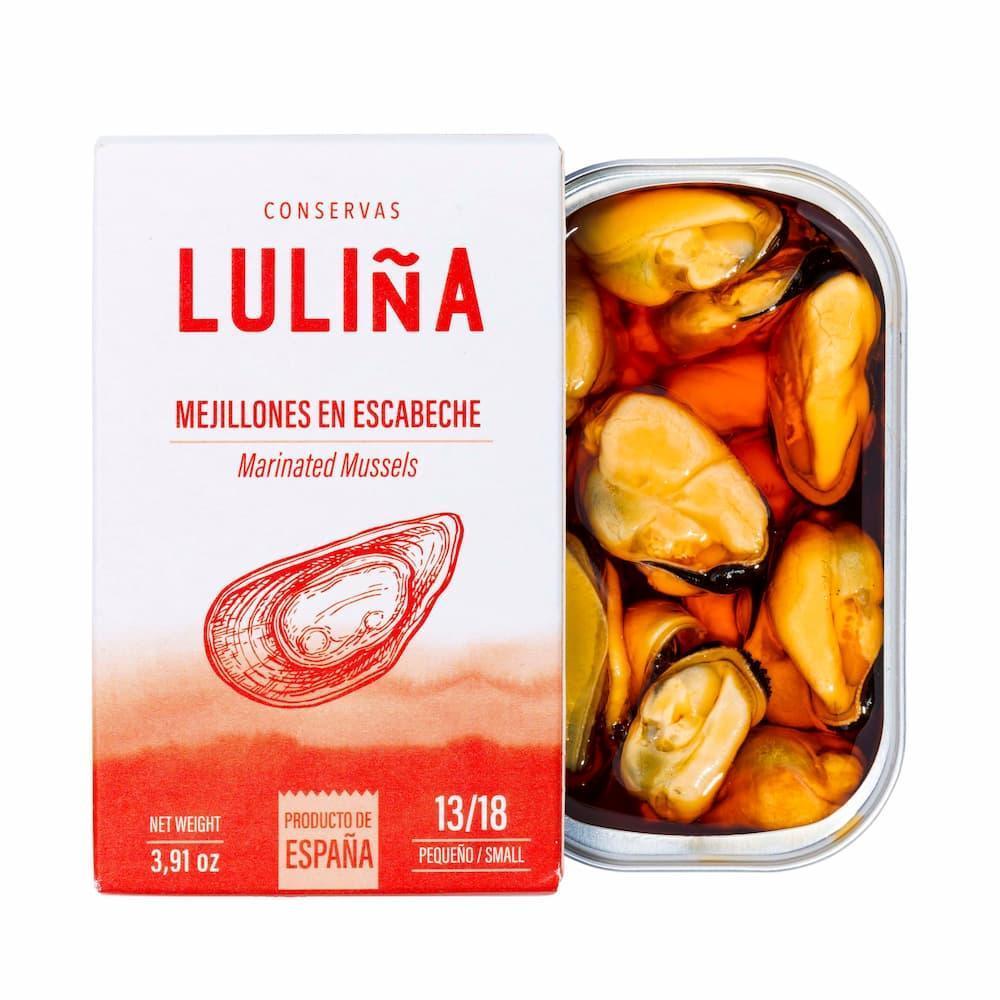 Rías Baixas Gold: Exklusive Kollektion aus Galizien (10 Dosen) Conservas Lulina