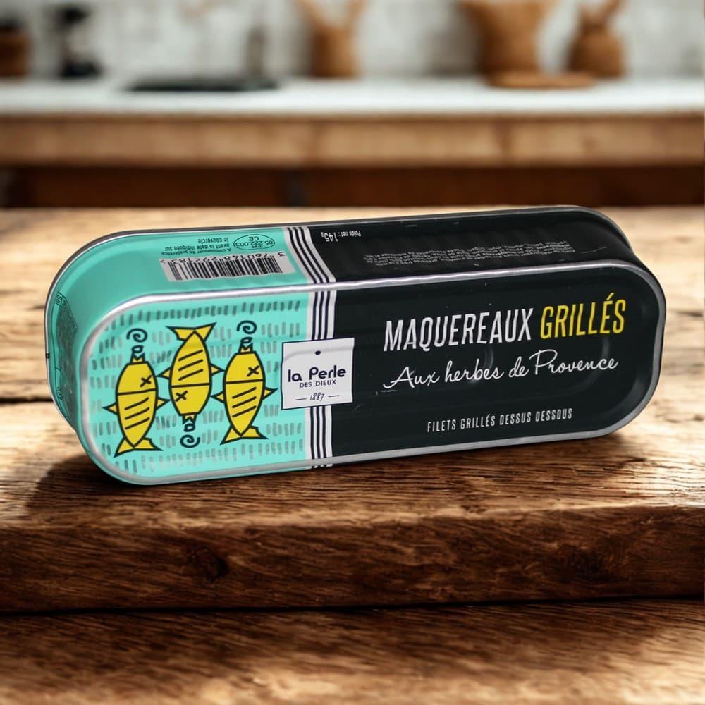 Gegrillte Makrelenfilets mit Kräuter der Provence Perle des Dieux