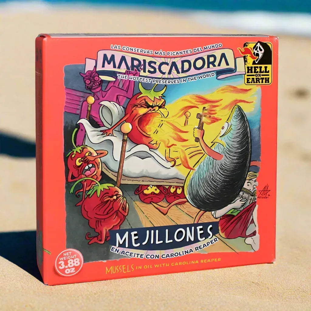 Trio scharfe Mejillones Mariscadora 🌶️ 🌶️ 🌶️ (Miesmuscheln) - Mariscadora - Maître Philippe & Filles