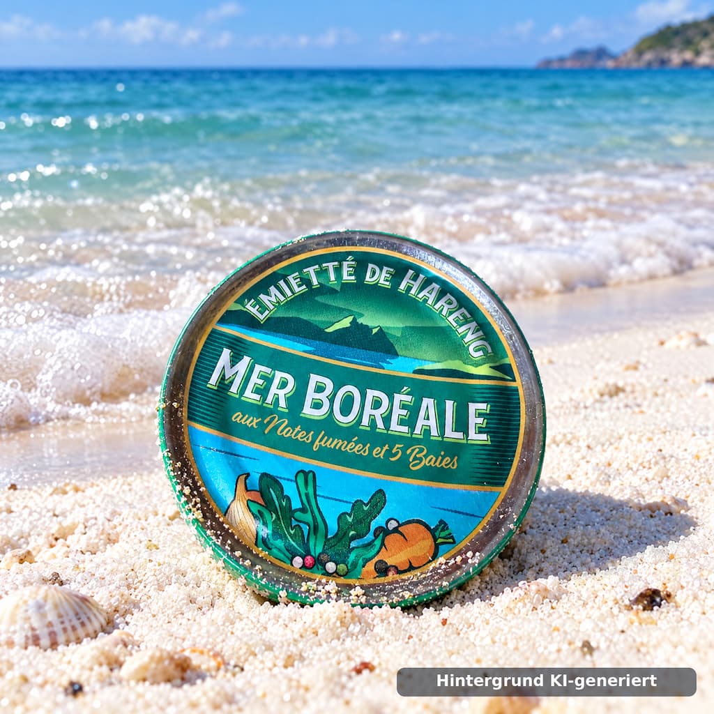 Émietté vom Hering „Mer Boréale“ mit Räucherhering und Algen 80g Belle Iloise