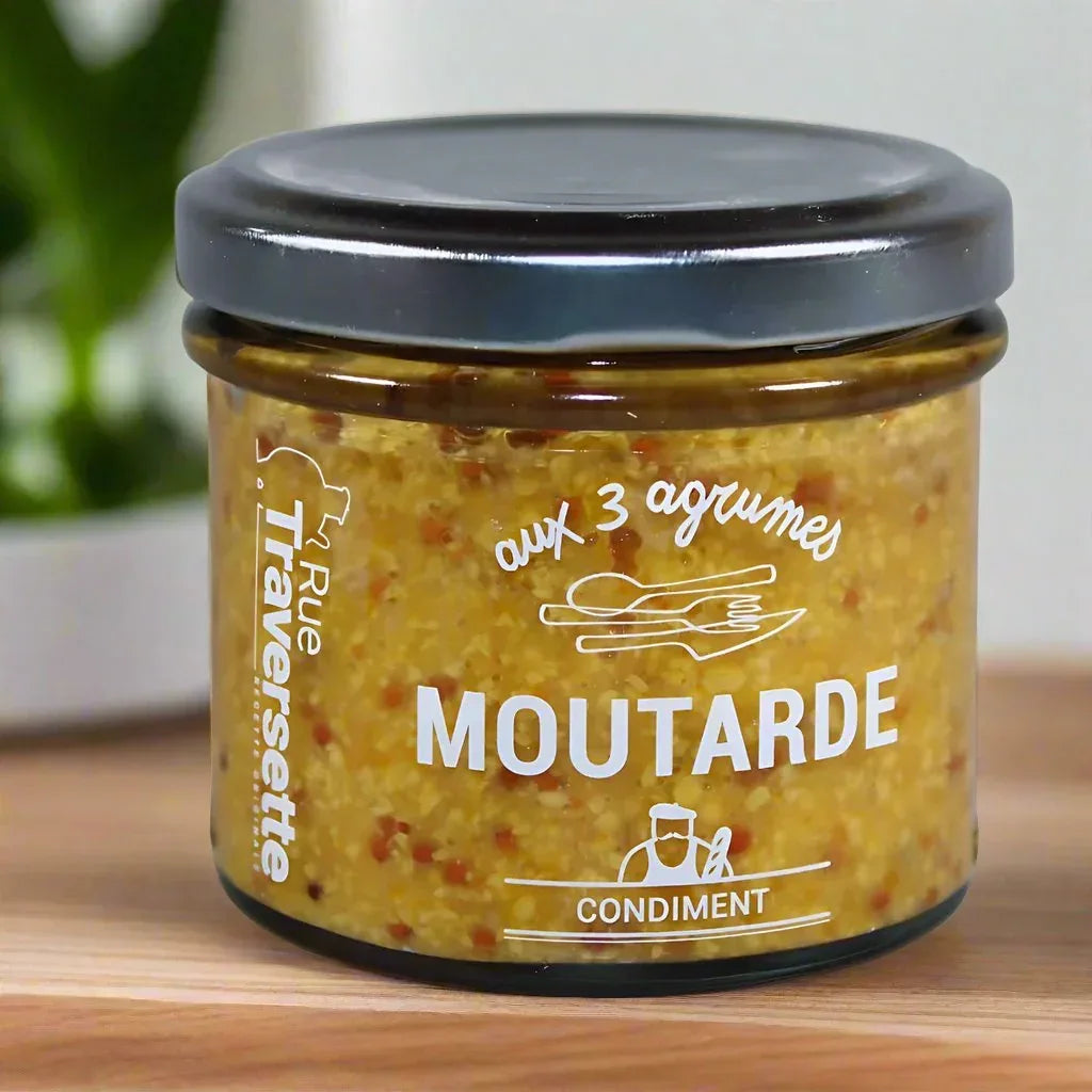 Senf mit 3 Zitrusfrüchte ▸ Orange, Clementine, Zitrone - Rue Traversette - Maître Philippe & Filles