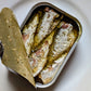 Sardinen mit Knoblauch und Olivenöl Extra Vergine Mouettes Arvor