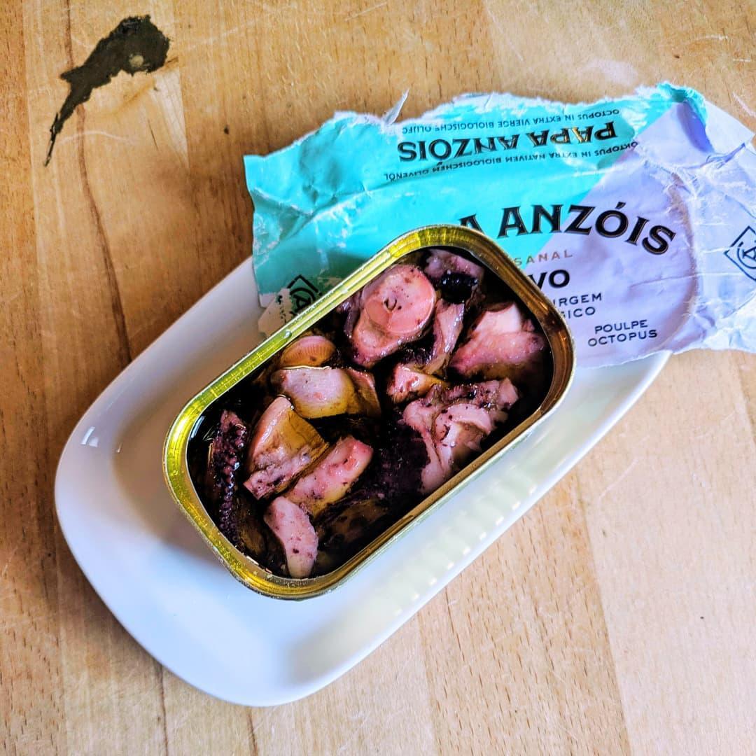 Oktopus aus der Algarve mit nativem Olivenöl extra (Papa Anzóis) 120g - Conserveira do Arade - Maître Philippe & Filles