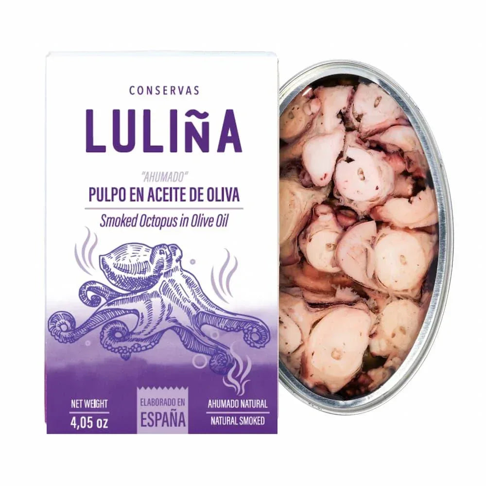 Rías Baixas Gold: Exklusive Kollektion aus Galizien (10 Dosen) Conservas Lulina