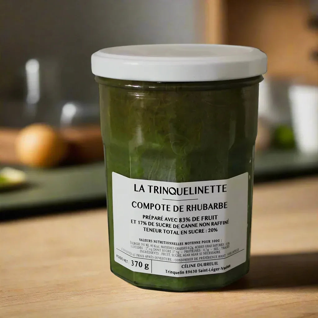 Rhabarber-Kompott - La Trinquelinette - Maître Philippe & Filles