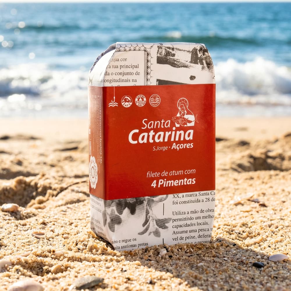 Thunfischfilets in Olivenöl mit vierfach Pfeffer Santa Catarina