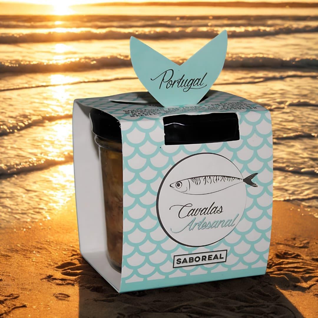 PETISCADA Makrele mit Oliven und Mandeln (Saboreal) 100g - Conserveira do Arade - Maître Philippe & Filles