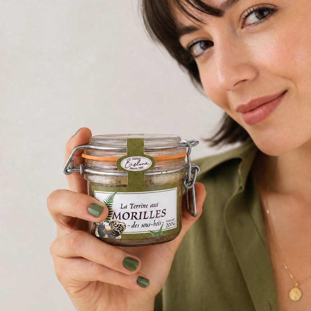 Schweine-Terrine mit Morcheln 200g