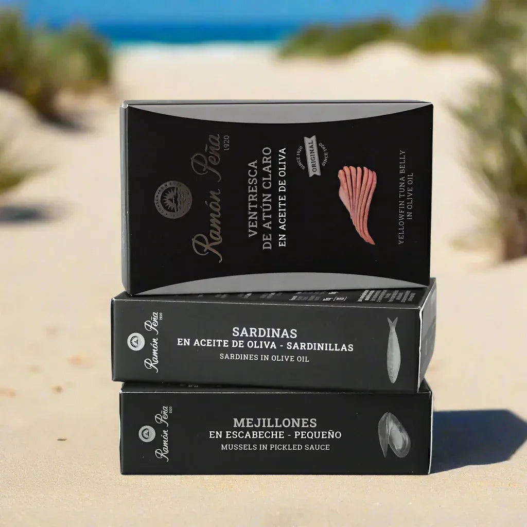 Trio-Box aus Galizien - Schätze der Meere - Ramon Pena - Maître Philippe & Filles